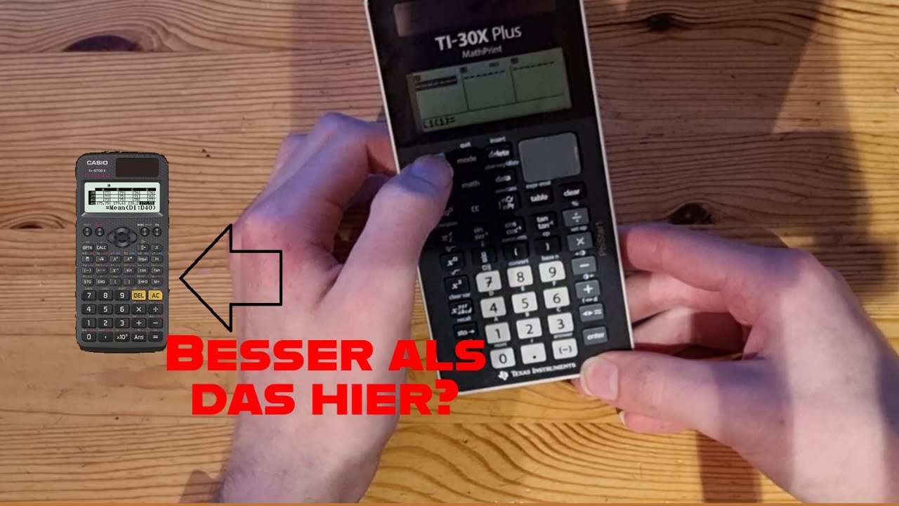Besser als Casio? Nein! | Texas Instruments TI-30X Plus MathPrint | Review #16
