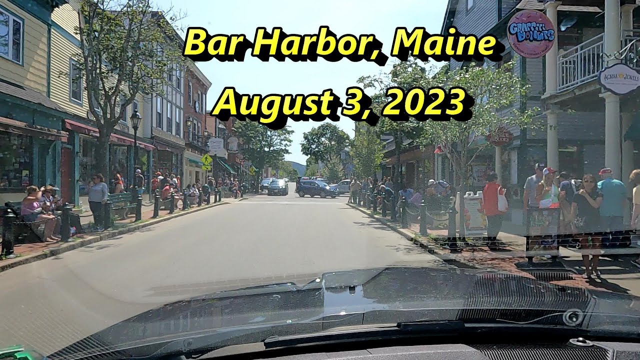 Bar Harbor, Maine - August 3, 2023