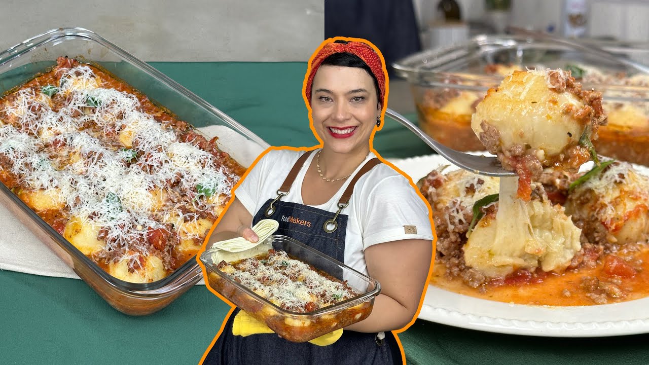 RENDE MUITO! NHOQUE RECHEADO COM QUEIJO &Eacute; MAIS F&Aacute;CIL DO QUE PARECE | Foodmakers Brasil