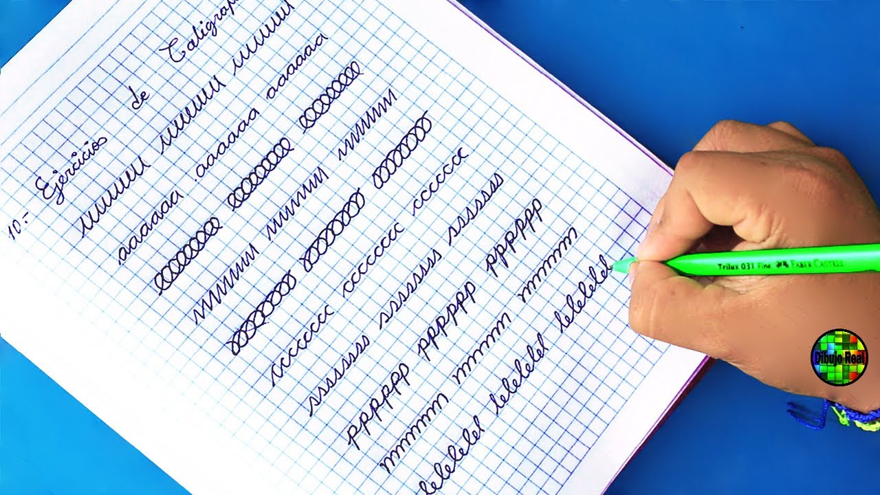 EJERCICIOS DE CALIGRAFÍA PARA MEJORAR LA LETRA