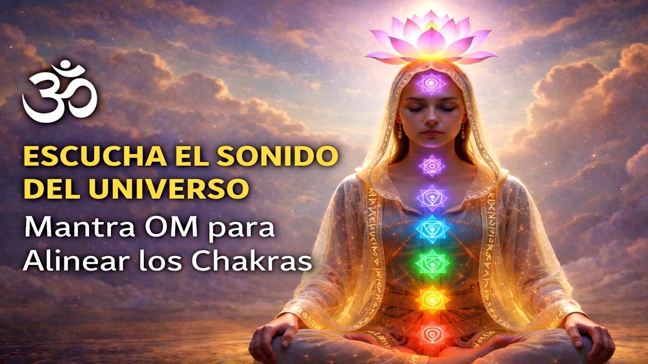 Escucha el Sonido del Universo | Mantra OM para Alinear los Chakras
