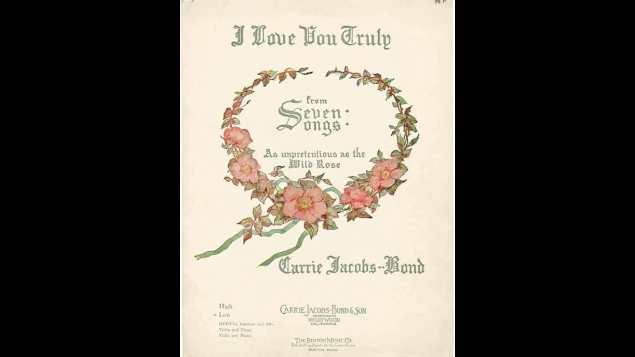 I Love You Truly (1901)