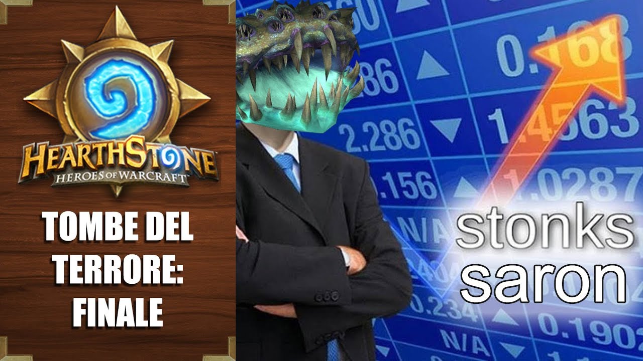 Avventura Uldum FINALE - STONKS SARON - Hearthstone
