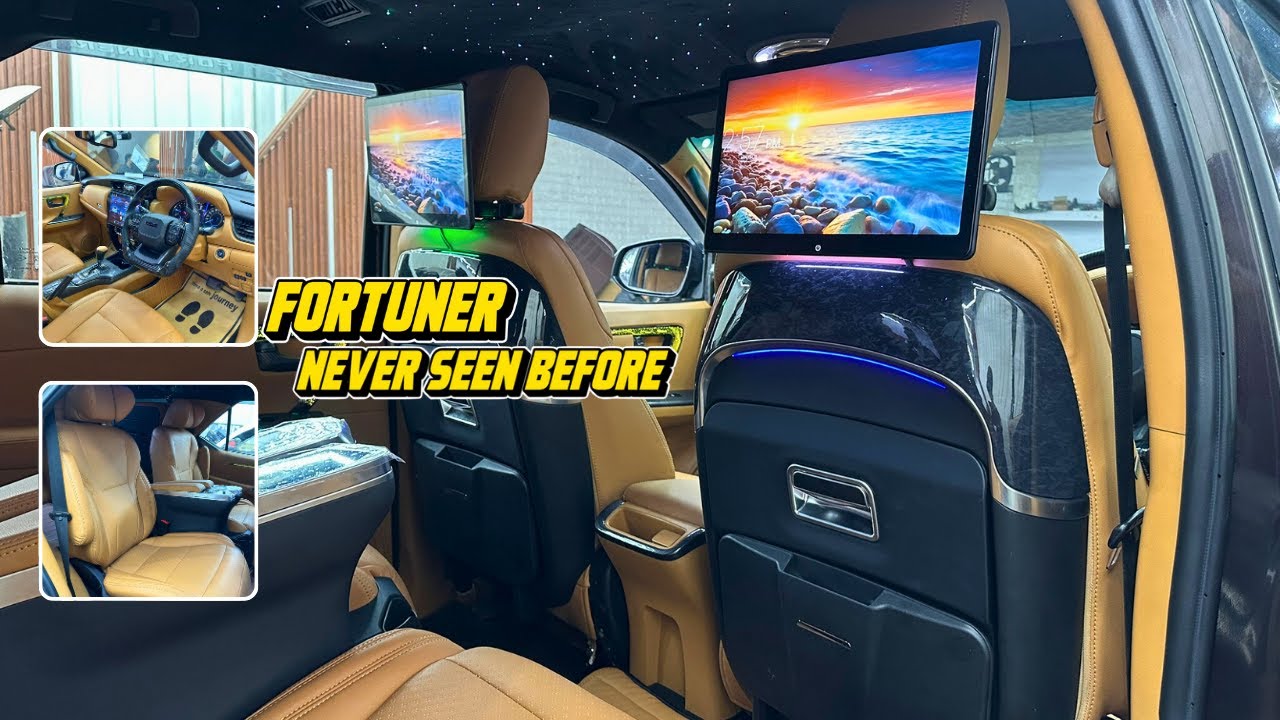 Fortuner Never Seen Before | @PegasusPremium | #fortuner #recliner #modification #carinterior