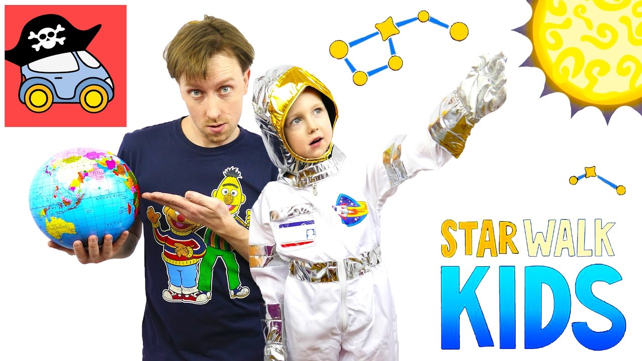 🌟 #1 СОЛНЦЕ Жестянка в Космосе с коровой из Star Walk Kids Папа рассказал о встрече с Кометой