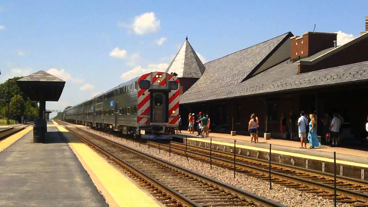 Railfanning Arlington Heights and Wheeling - 7-13-14