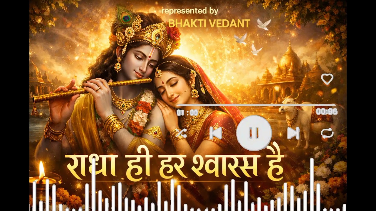 राधा ही हर स्वास है most popular song for ever radha krishna bhajan #radheshyam #radheradhe
