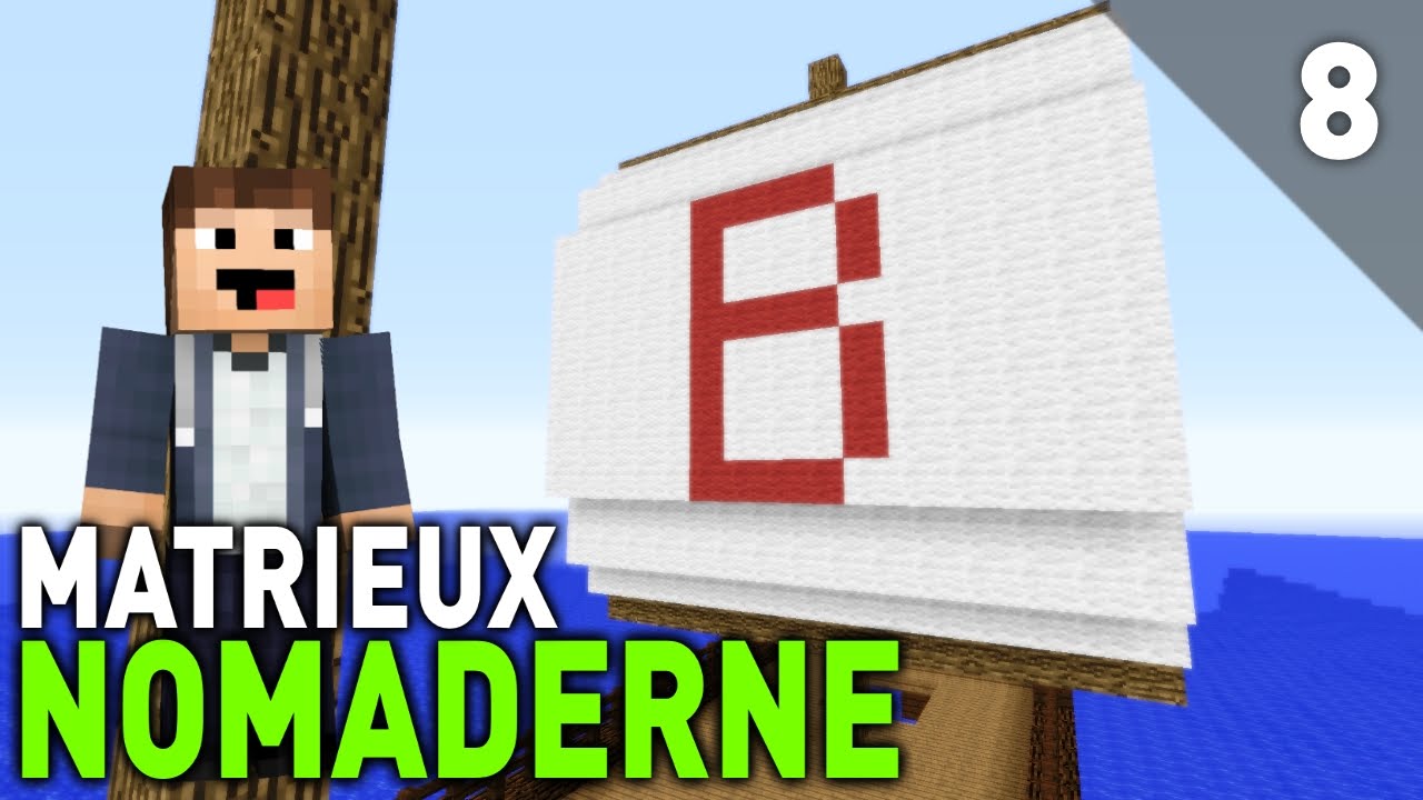 Dansk Minecraft: Matrieux Nomaderne - Vi f&aring;r sejl p&aring;! #8
