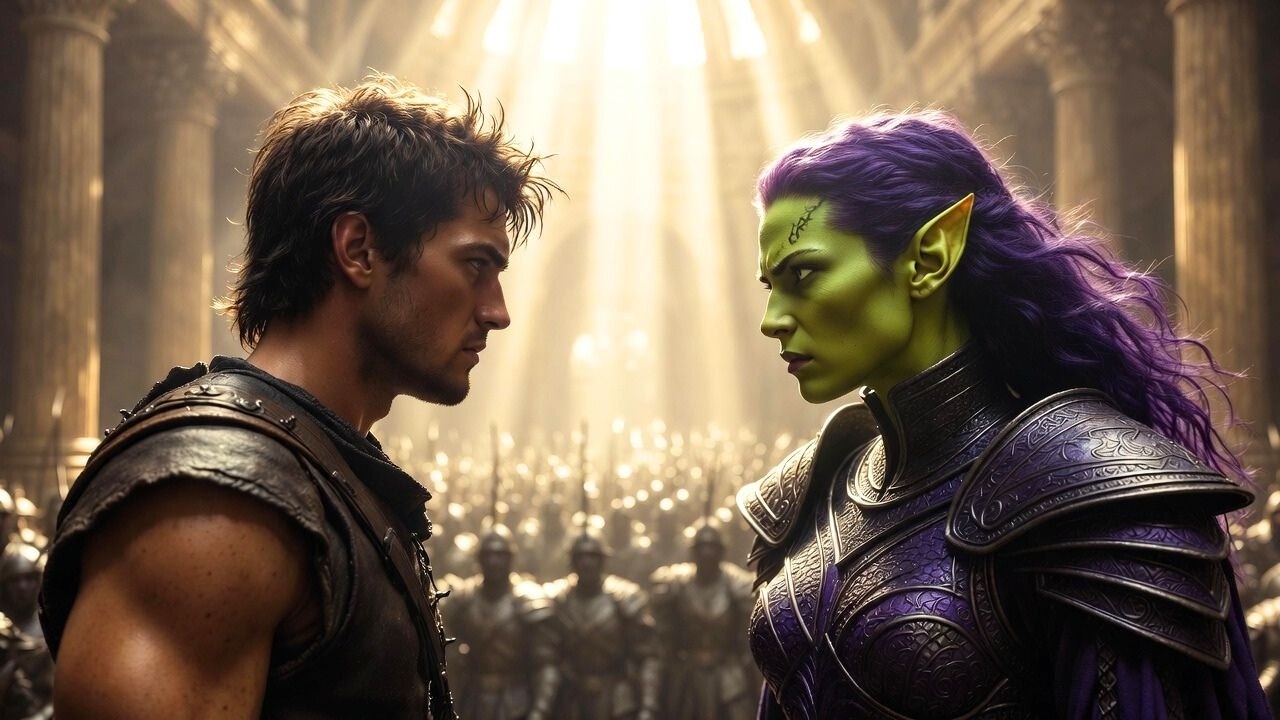 The Apex Predator Entered the Lounge - Only the Human Veteran Didn't Flee | Sci-Fi Stories