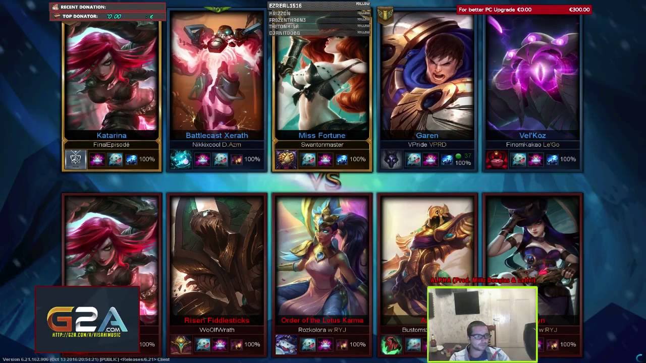 Darius PENTA KILL - Twitch.tv/VisaniMusic