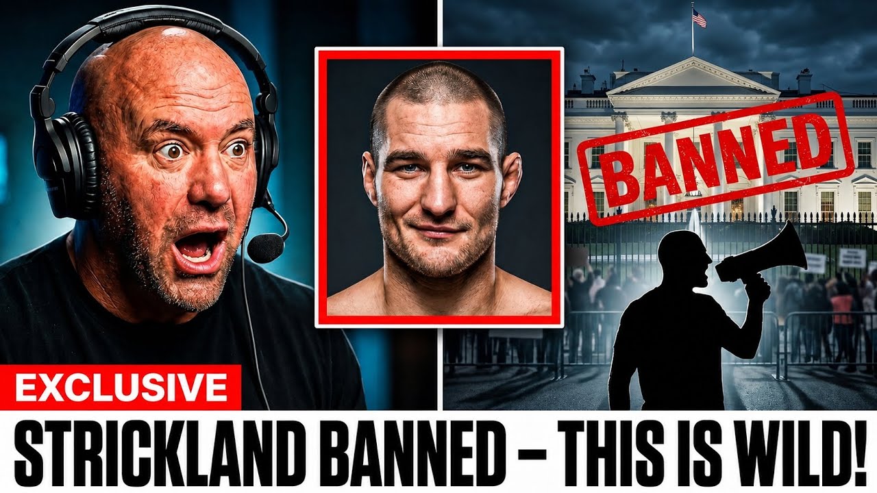 Sean Strickland BANNED From UFC White House?! Bryce Mitchell Reacts & Fighter Drama Explained