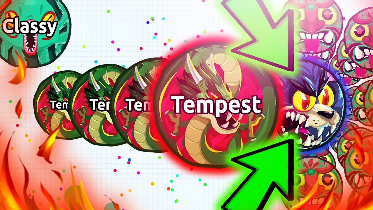 ULTRA 4x17 DOUBLE w/ ƬψƬ ☢ Tempest! SAME-SIZE VANISH - MOST CHILL AGAR.IO UNCUT EVER!