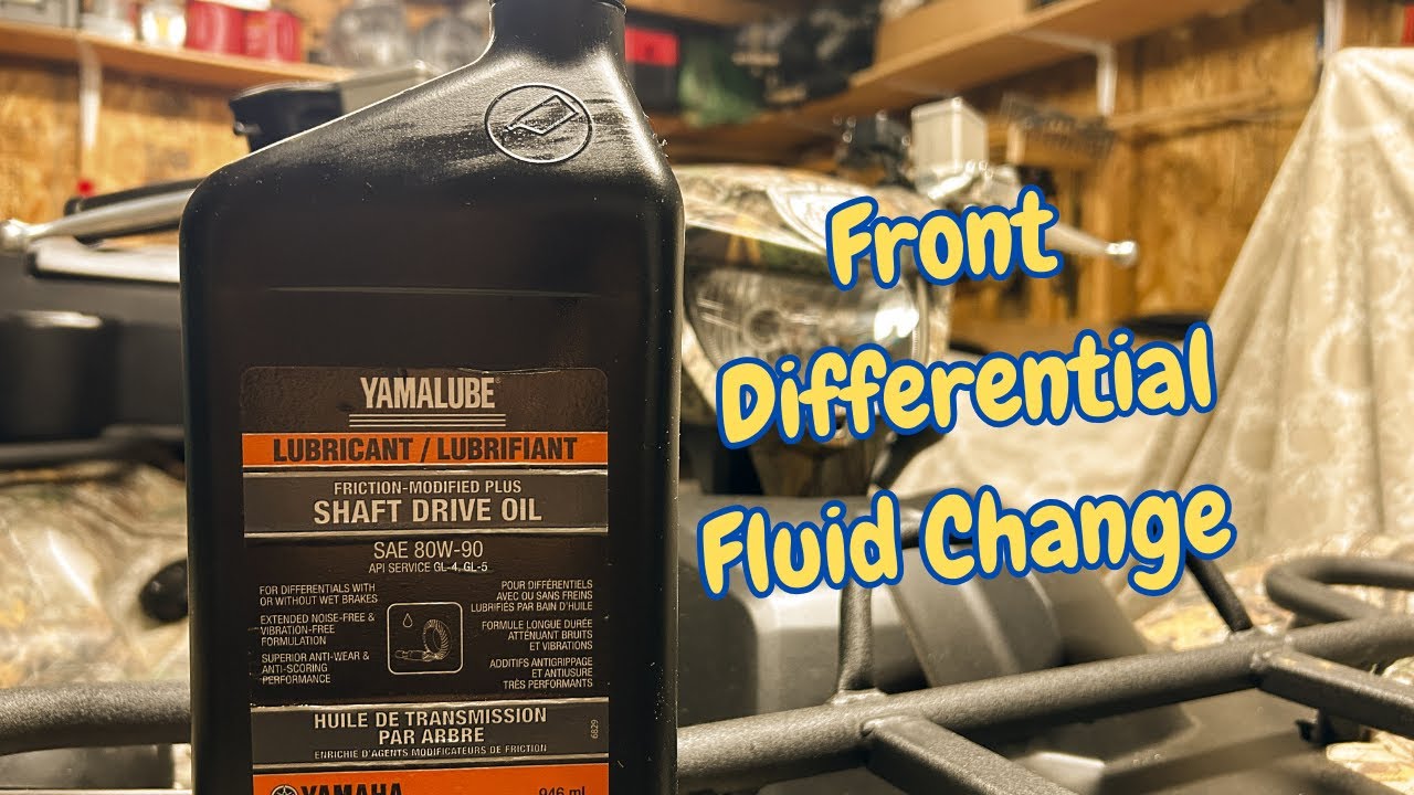 DIY: Front Differential Fluid Change - Yamaha Grizzly 700.