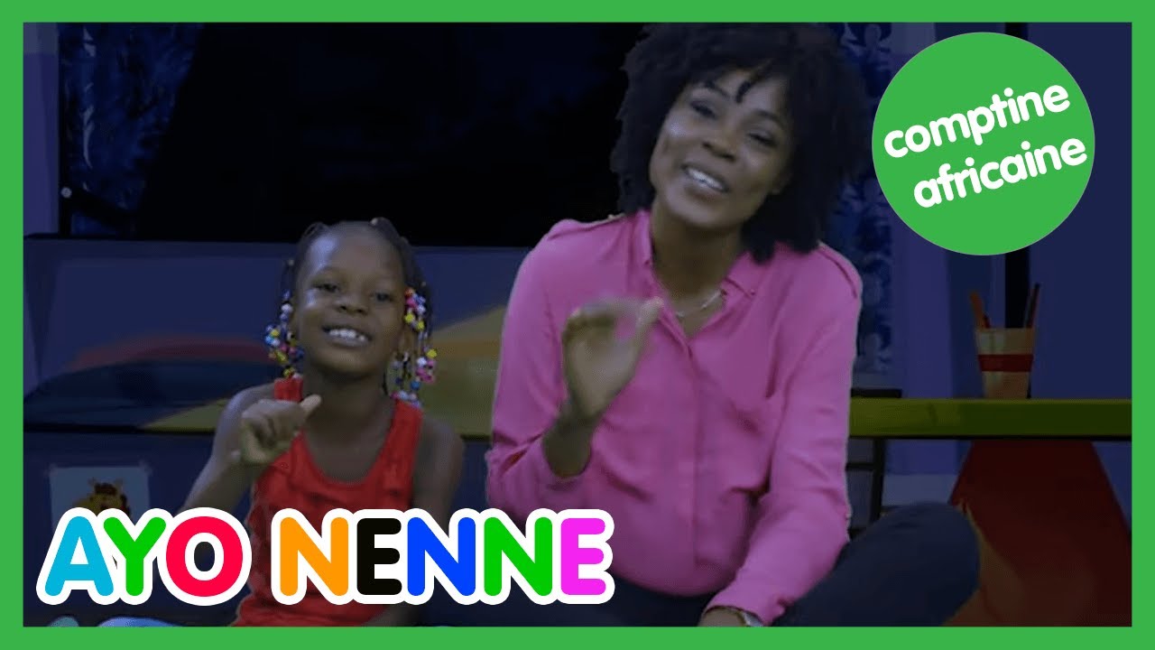 Ayo Nenne -  comptine africaine pour enfants (avec paroles) - Les amis de Boubi 🌴🐒