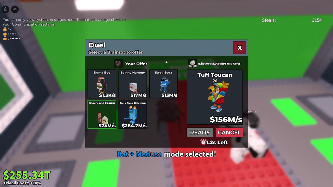 Trading steal a brainrot #stealabrainrot #roblox #livestream #shorts #shortvideo