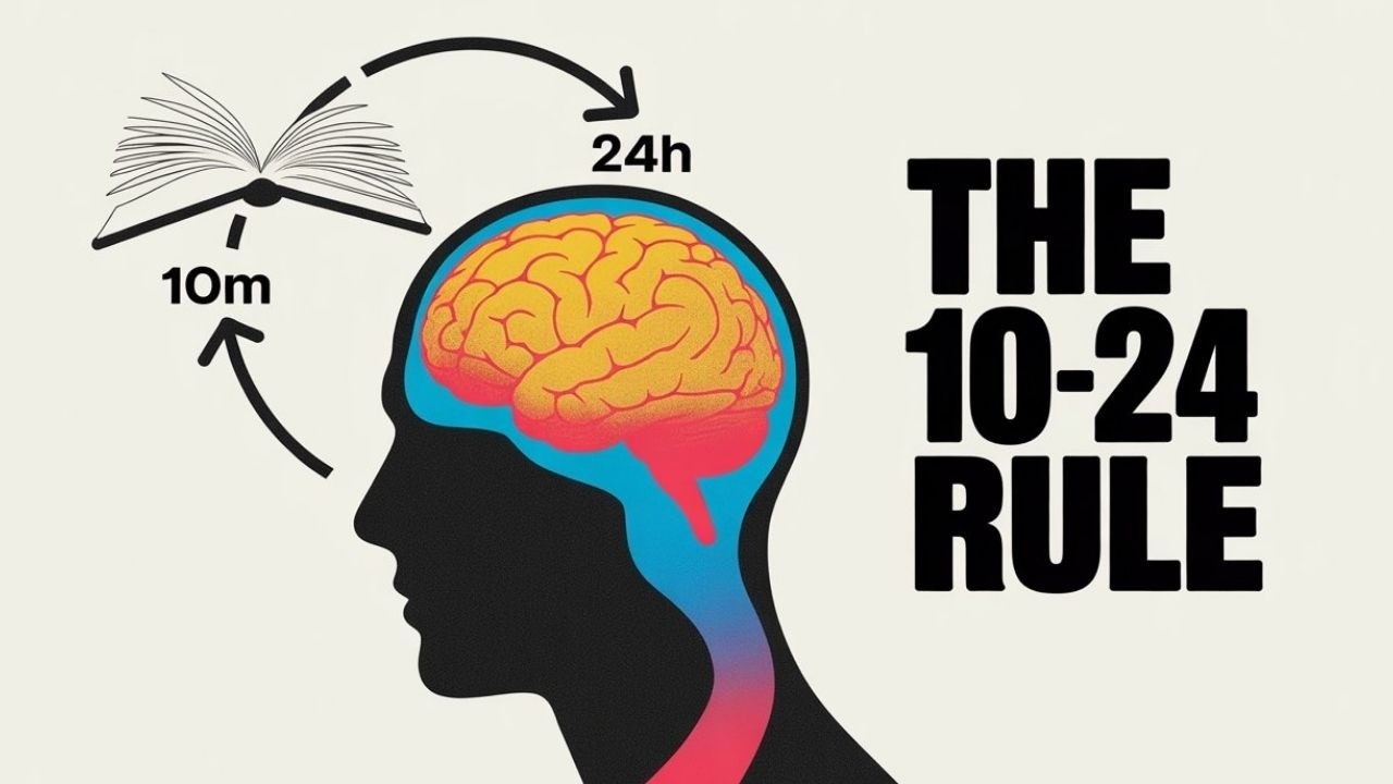 The 10-24 Rule: How to Remember Everything You Read