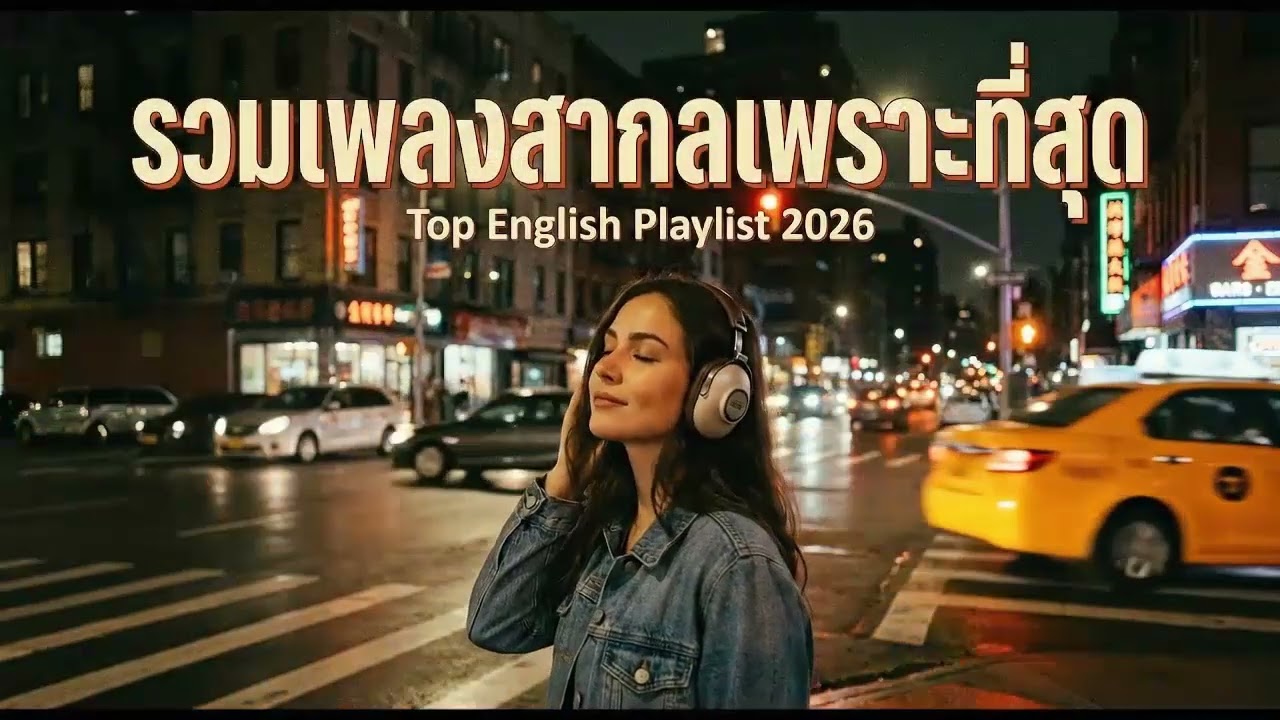 🎶 รวมเพลงสากลเพราะๆ ฟังสบายๆ | English Songs Chill 2025