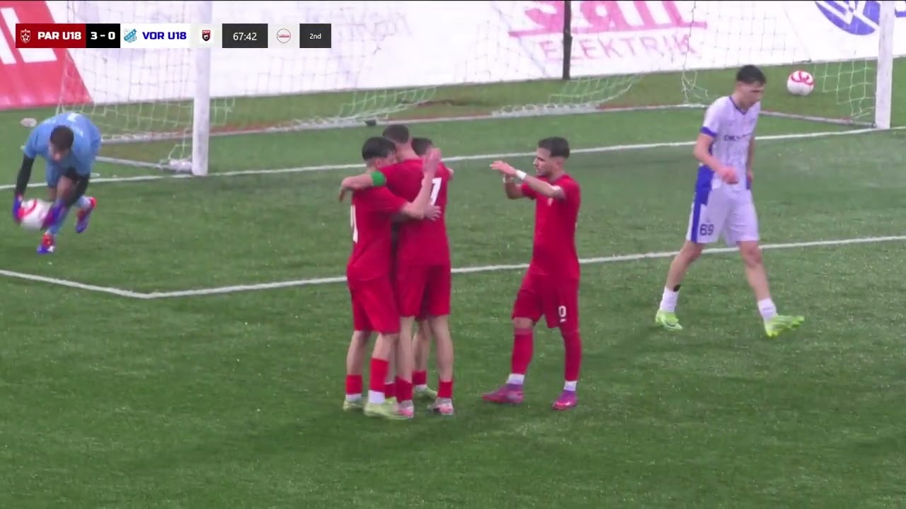HIGHLIGHTS | SUPERIORE U18 | PARTIZANI - VORA   ⚽ Zekaj    ⚽ Lleshaj  ⚽ Hyka