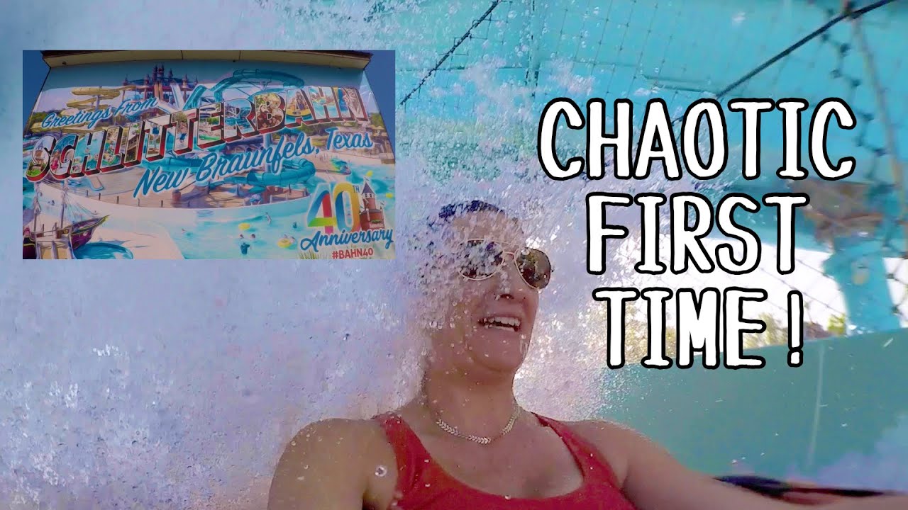 CHAOTIC First Trip to Schlitterbahn! Water Coasters/New Braunfels, TX