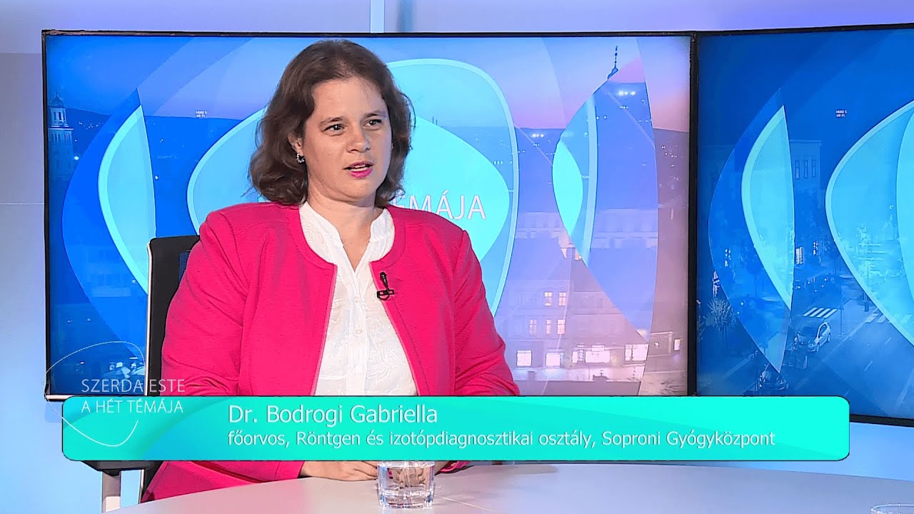 Szerda Este &ndash; A h&eacute;t t&eacute;m&aacute;ja &ndash; vend&eacute;g: Dr. Bodrogi Gabriella &ndash; 2025.10.08. &ndash; SopronTV