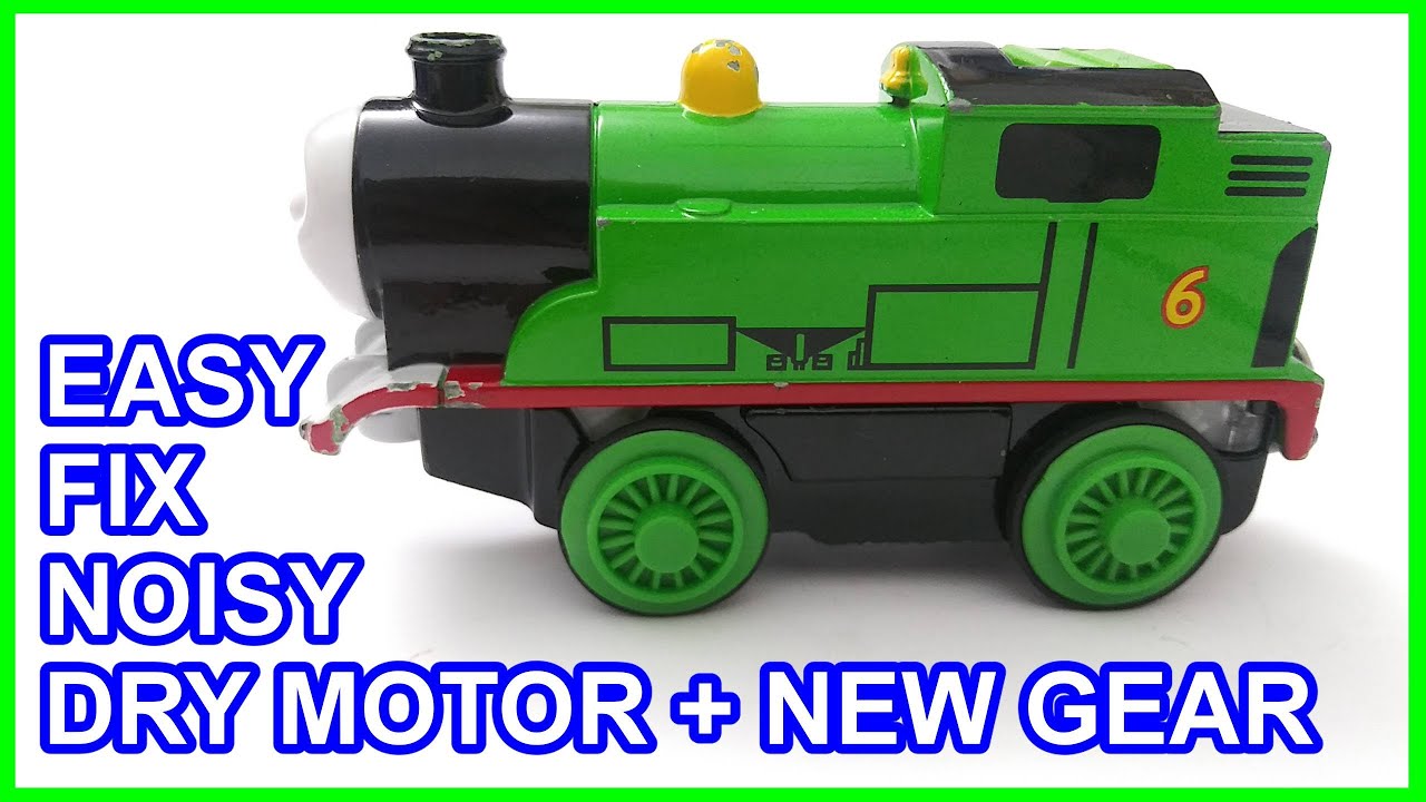Wooden Railway Percy fix and repair noisy motor Thomas and friends works w Trackmaster
