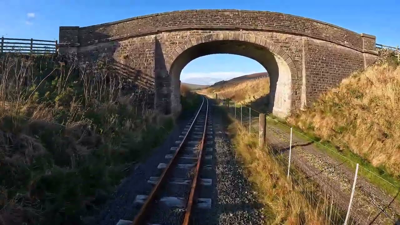 Relaxing ASMR Style Railway Journey - South Tynedale Steam Train Full Ride UK #asmr #asmrsounds