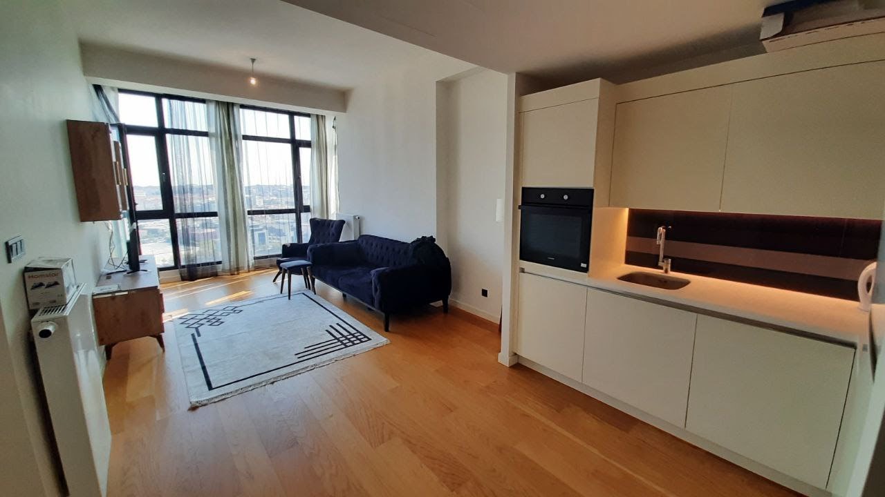 İstanbul G Tower Rezidans'da Kiralık Eşyalı 1+1 Daire
