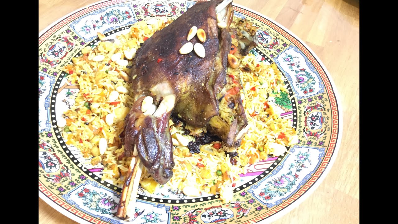 مطبخ الأكلات العراقية -  كتف خروف محشي ومشوي