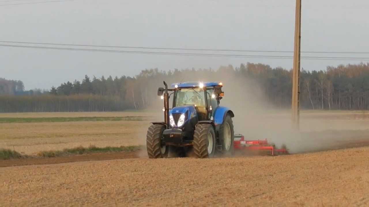 New Holland T6080 PC + UG Kombi 5.1 BH - Uprawa 2012 [HD]
