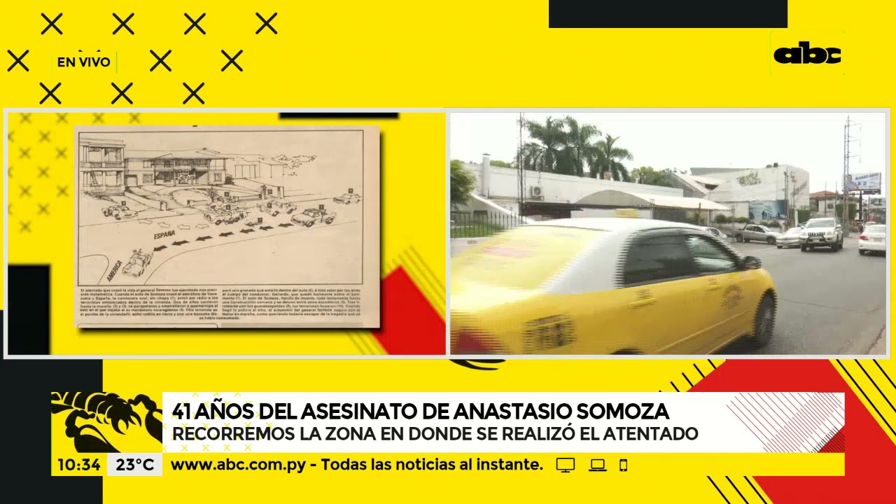 41 años del asesinato de Anastasio Somoza: recorremos la zona donde se realizó el atentado