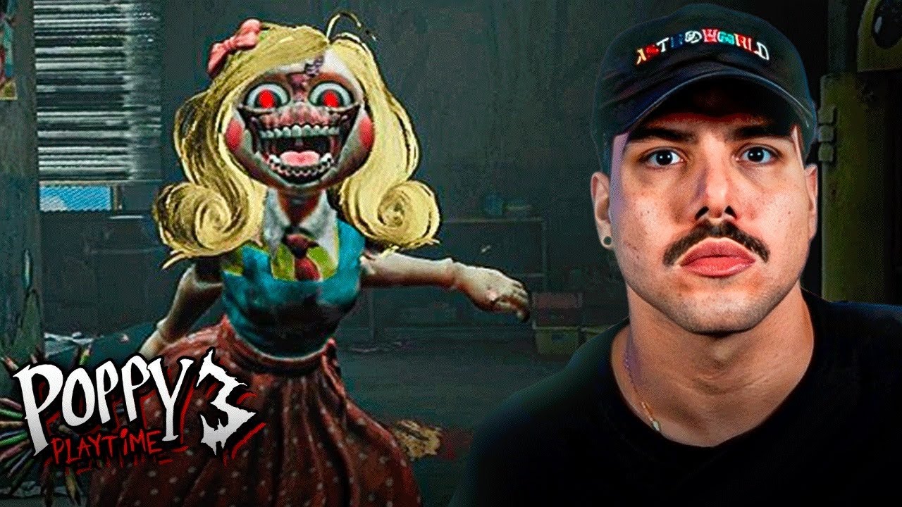 Eu não posso tirar o olho dessa professora maluca se não... | Poppy Playtime 3