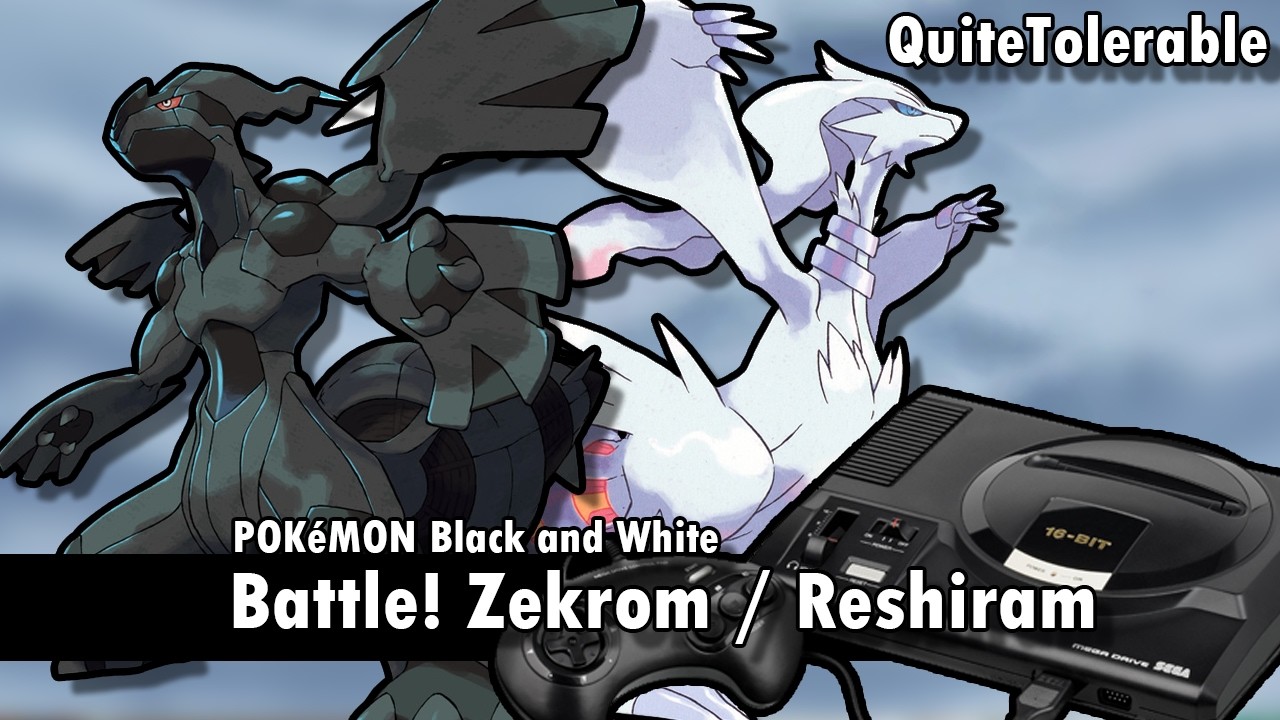 Battle! Zekrom/Reshiram (Pokémon Black & White) - SEGA Genesis Remix (YM2612 + SN76489)