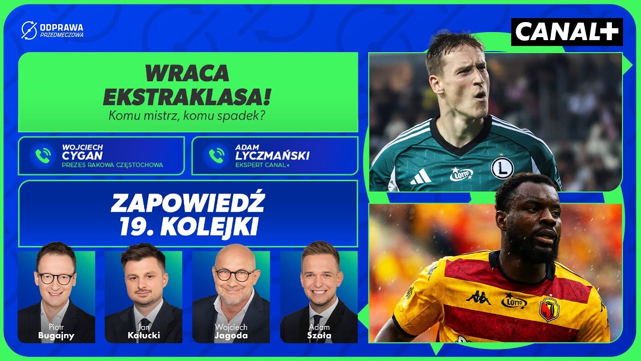 WRACA UKOCHANA EKSTRAKLASA! NIESAMOWITY ŚCISK, TABELA PŁASKA JAK NIGDY! | ODPRAWA PRZEDMECZOWA
