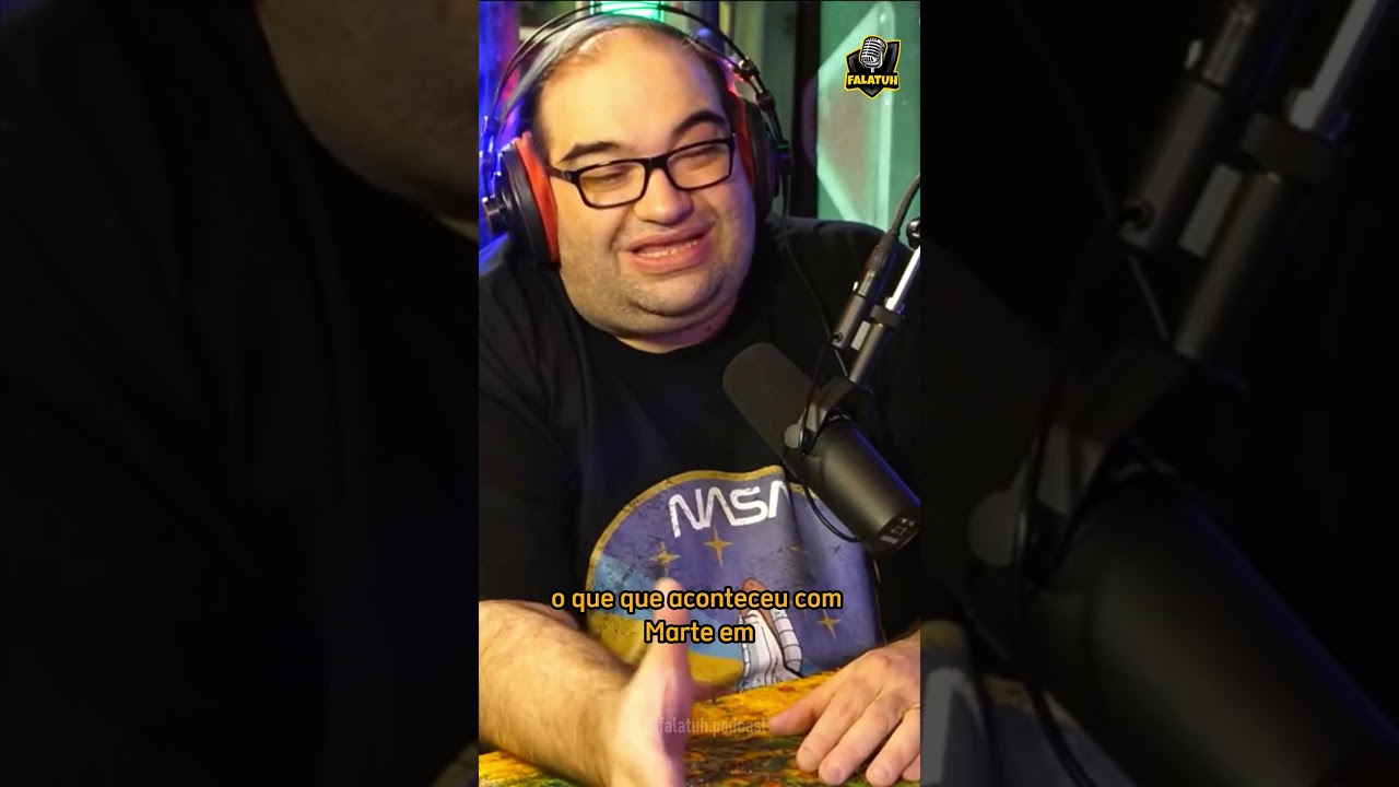 &Eacute; verdade que j&aacute; existiu vida em Marte? #sergiosacani #marte #curiosidade #astronomia