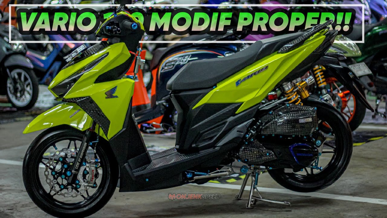 VARIO 150 MODIFUKASI SUPER PROPER! MATIC PROPER BY GAP BALI !