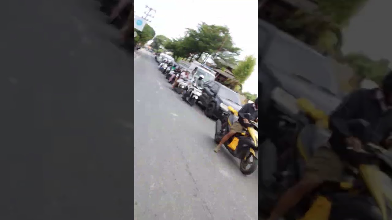 ALHAMDULILLAH,... nyempetin isi fuell tank BBM kuda besiku Suzuki Shogun R110 sebelum lanjut touring