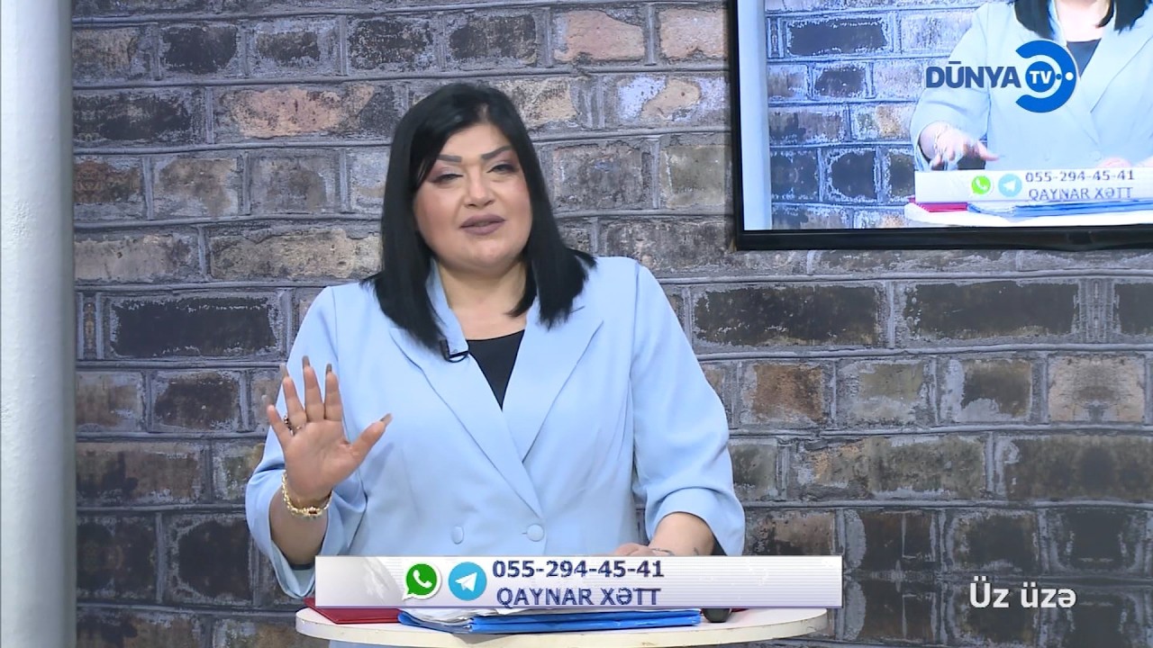 Üz Üzə  DTV  25 02 2026  Könül Həbibqızının Təqdimatı