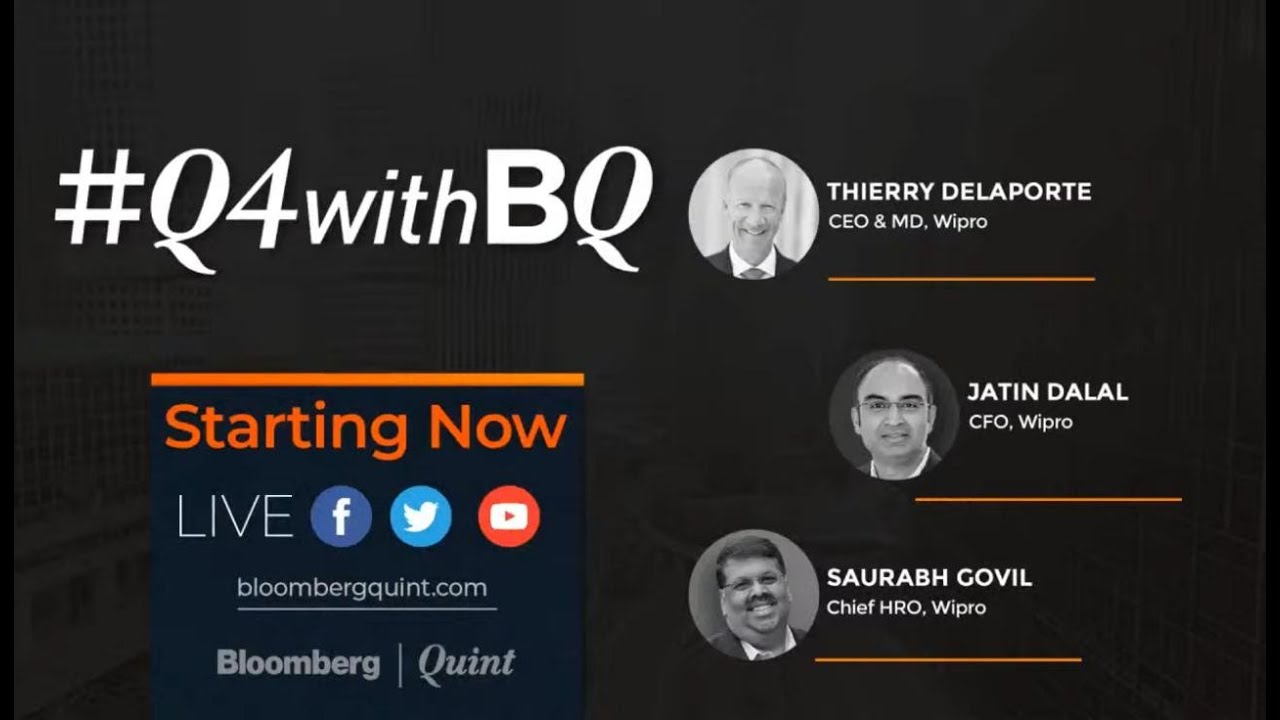 Wipro Management Addresses Media On Q4 Results