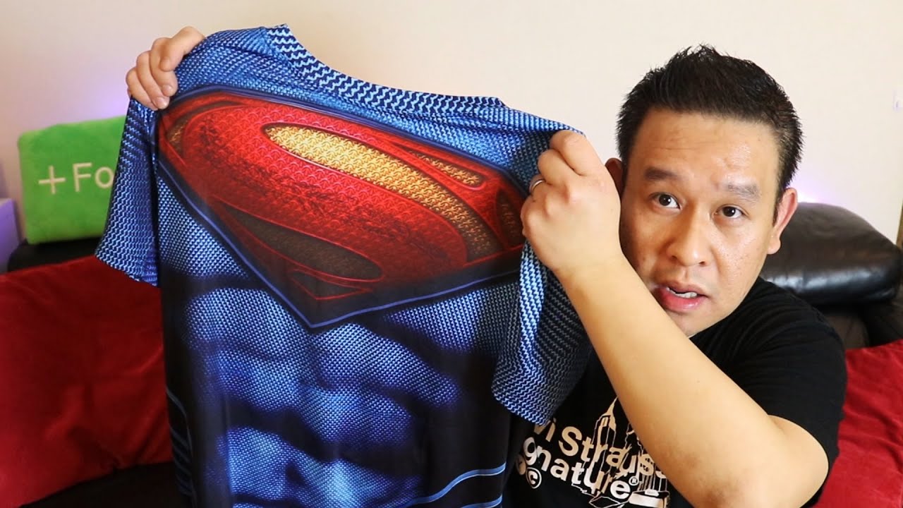 Does it Suck?!? Cheap DC Superman Man Of Steel Compression Gym Gala T Shirt Top - Not Under Armour
