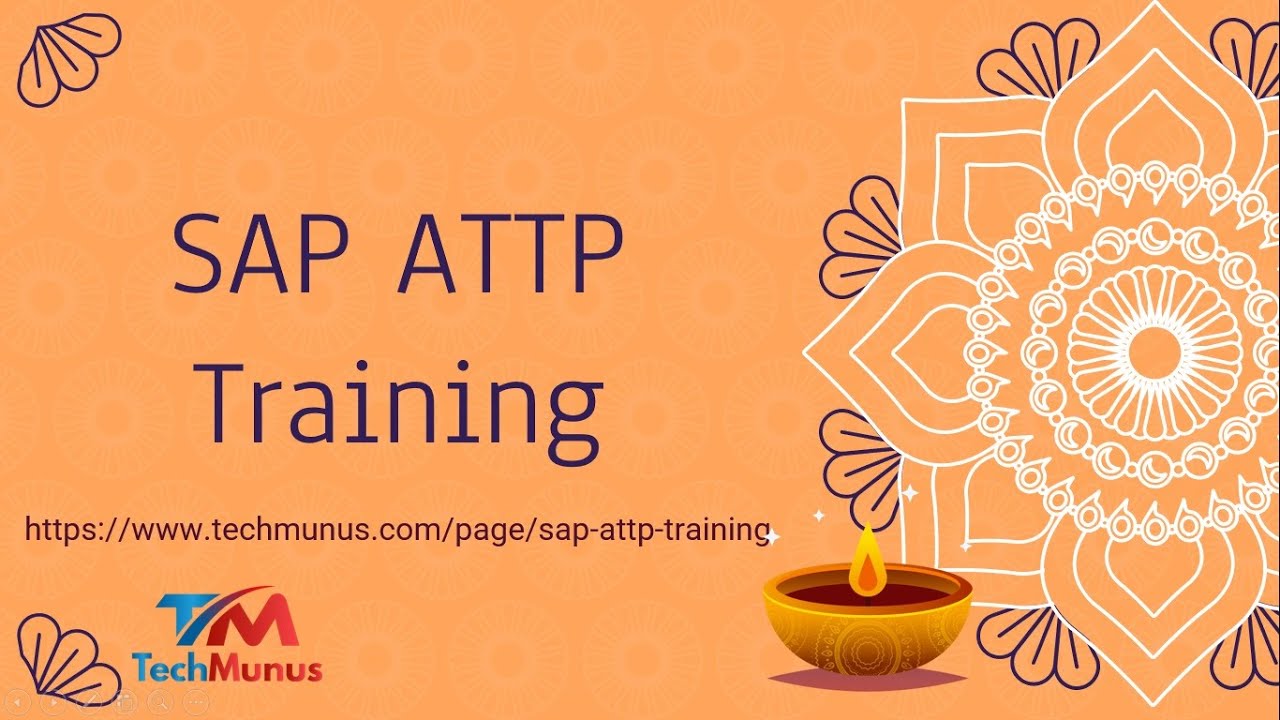 SAP ATTP Training – SAP ATTP Online Training (SAP ATTP Certification Tips) SAP ATTP Course