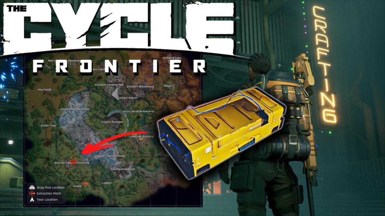 Nutrition Farms Processing Dead Drop Locations - The Cycle Frontier