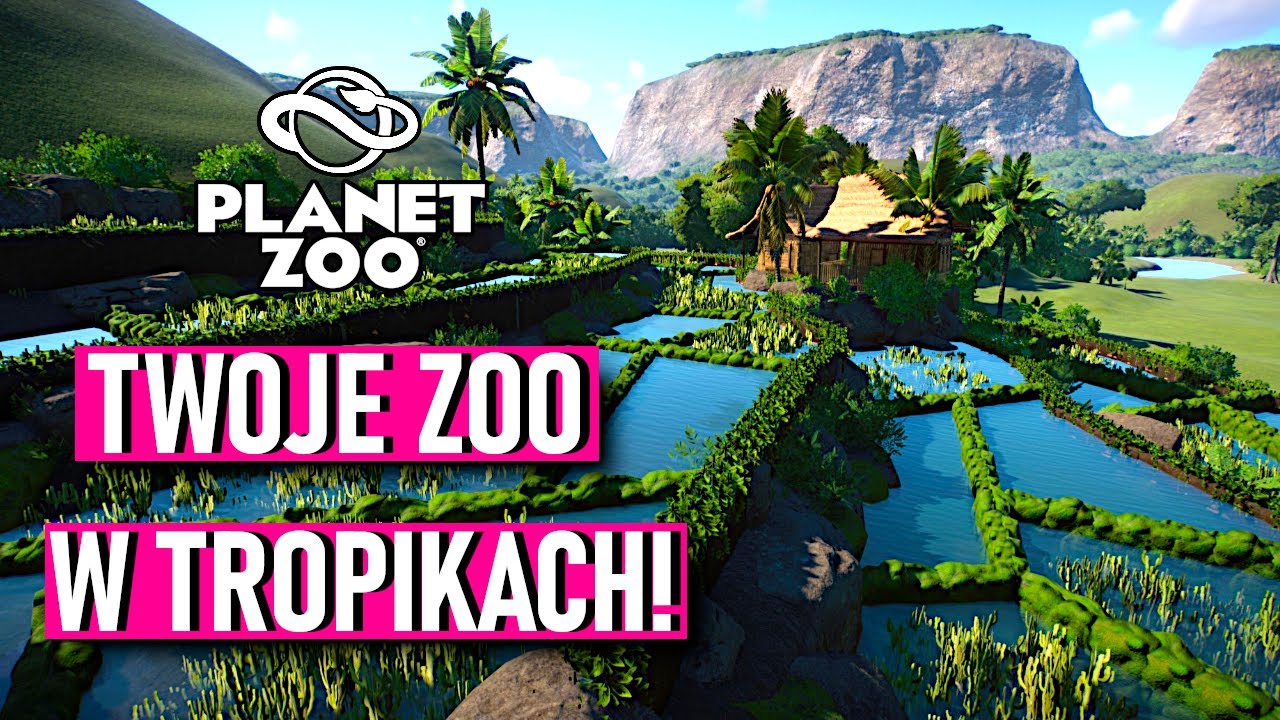 TWOJE ZOO W TROPIKACH! 😍 NOWA MAPA STARTOWA DO PLANET ZOO ZA DARMO 🥰 PRZEGLĄD
