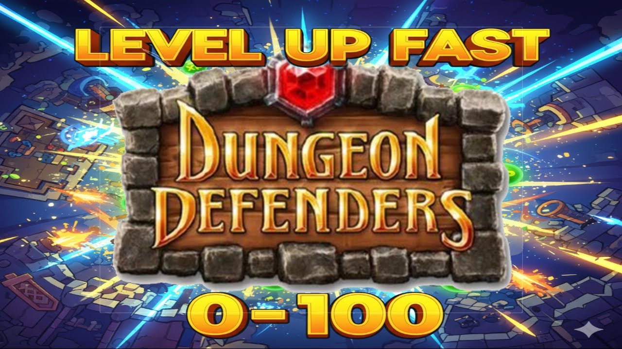 Dungeon Defender: Самый быстрый уровень, самый быстрый опыт для новичка (баг)