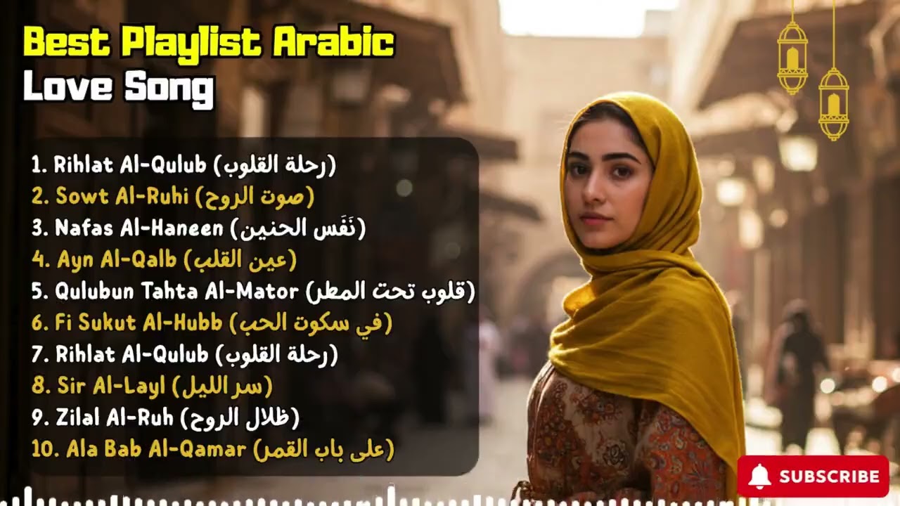 Arabic Love Songs with English Subtitles 🌍 Understand Every Emotion
