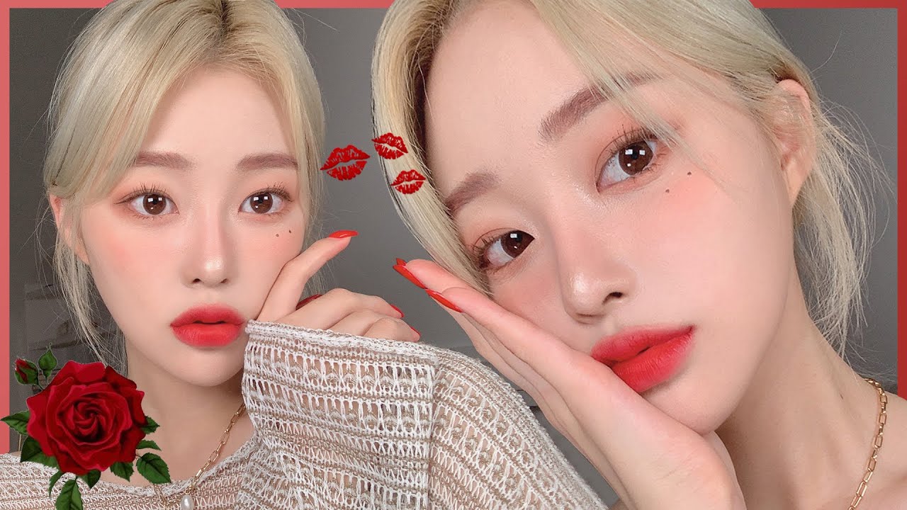 [KOR/ENG]나만의 말린 장미 메이크업🌹 파워 웜톤☀ㅣMINCARONG