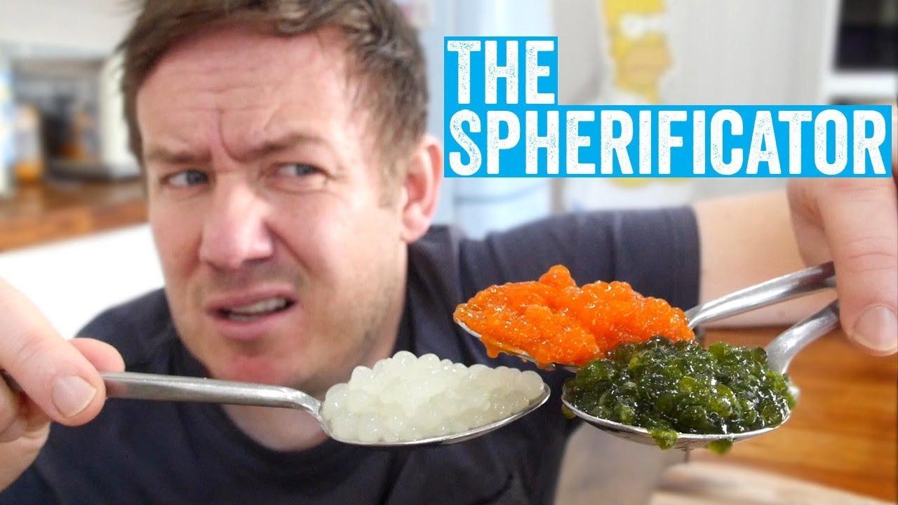 A Kitchen Gadget that can turn anything into edible pearls!?