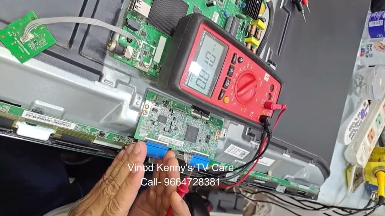 LED TV Repair: No Picture, Black Screen Fix