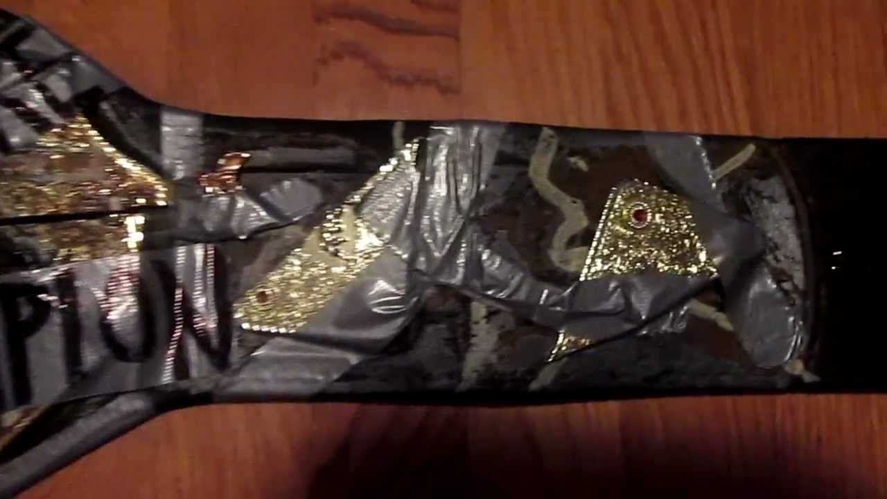 Homemade WWE Hardcore Championship