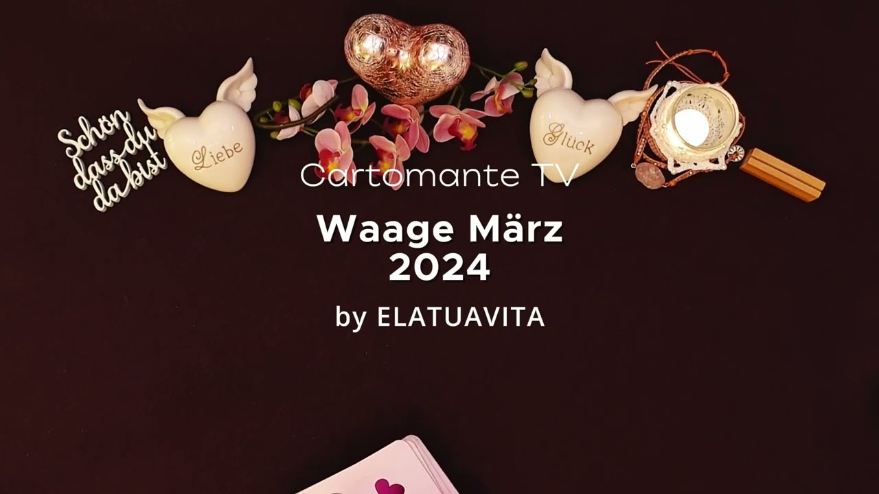 WAAGE ♎ März 2024 ✨Bleib gelassen! 🙏 Relax & Take it easy! Sei im Gewahrsein, dass es gut wird.