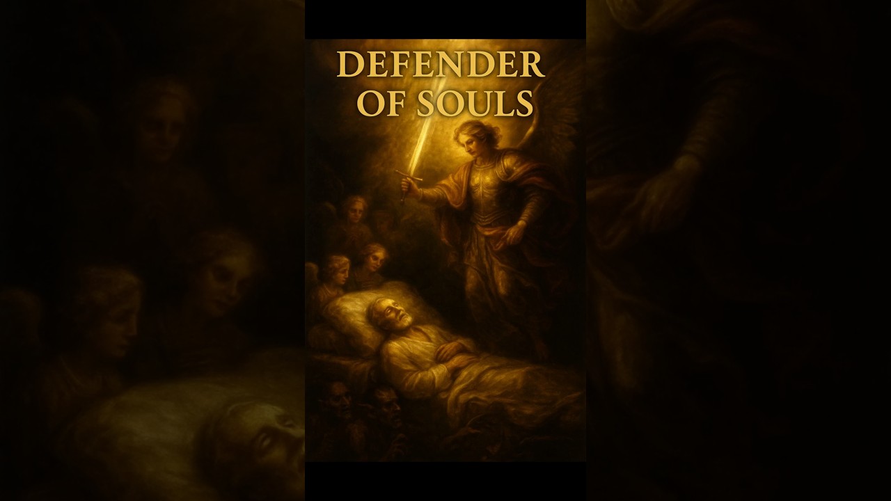 Why the Church Calls on St. Michael at the Hour of Death | #Shorts #ViralShorts